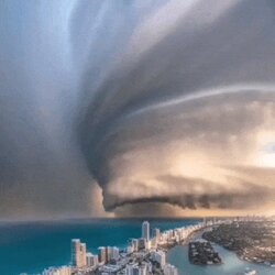 태풍 허리케인 자연 무서운 폭풍